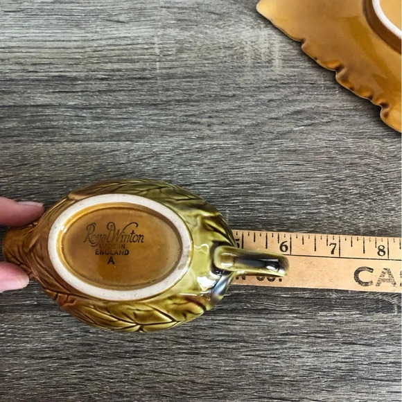 Vtg Royal Winton  Leaf Serving Dishes - Picture 11 of 11